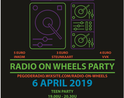 Radio on wheels Party