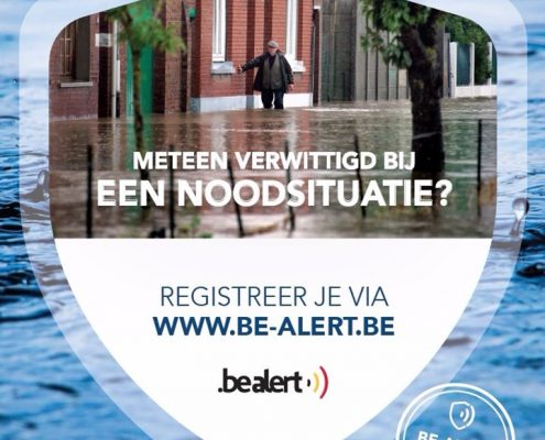 BE-Alert: meteen verwittigd bij een noodsituatie