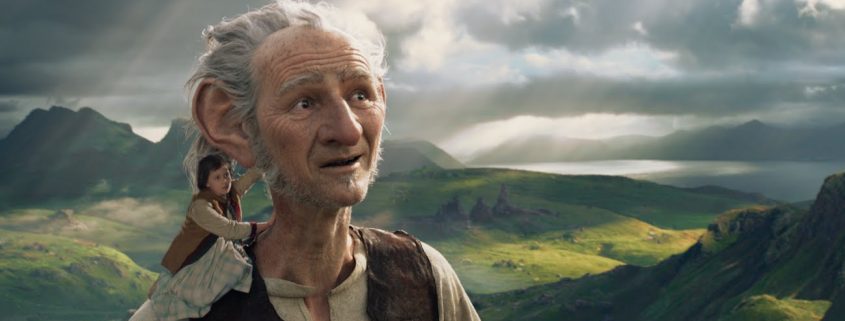 Openluchtfilm in de wijk - The Big Friendly Giant